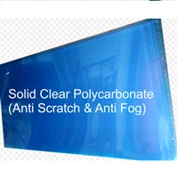 Solid Clear Polycarbonate (Anti Scrath & Anti Fog)