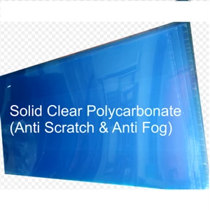 Solid Clear Polycarbonate (Anti Scrath & Anti Fog)